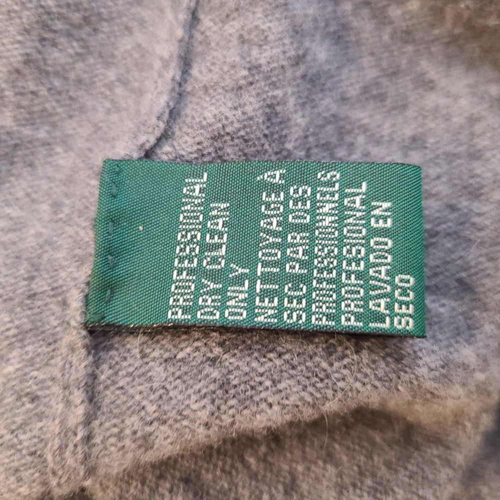 Ralph Lauren Beaded Merino Wool Blouse - Picture 11 of 11